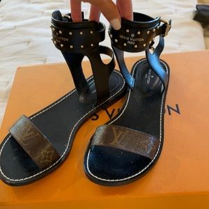 Authentic Louis Vuitton sandals